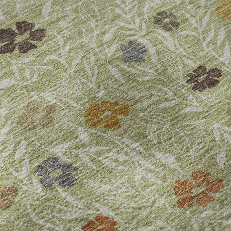 Dalyn Soft Essentials SE4 Transitional Machine Made Green Rug