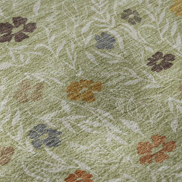 Dalyn Soft Essentials SE4 Transitional Machine Made Green Rug