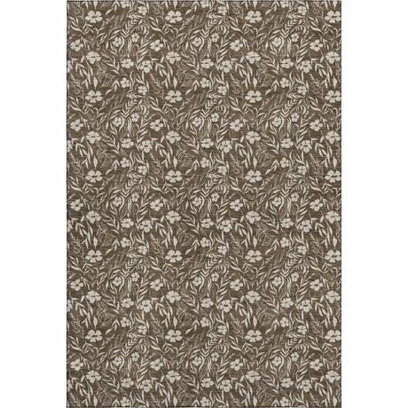 Dalyn Soft Essentials SE4 Transitional Machine Made Brown Rug