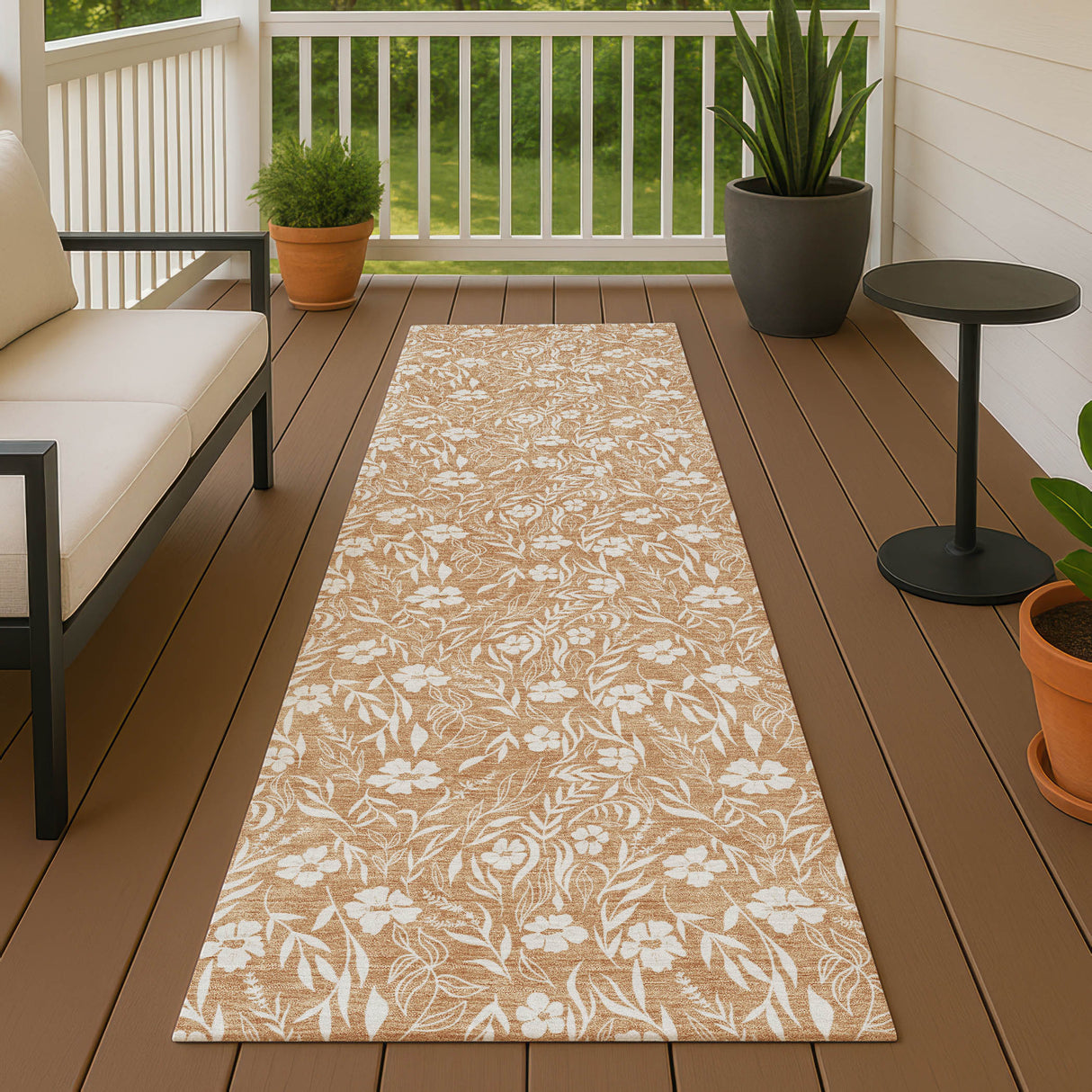 Dalyn Soft Essentials SE4 Transitional Machine Made Orange Rug