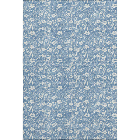 Dalyn Soft Essentials SE4 Transitional Machine Made Blue Rug