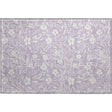 Dalyn Soft Essentials SE4 Transitional Machine Made Purple Rug