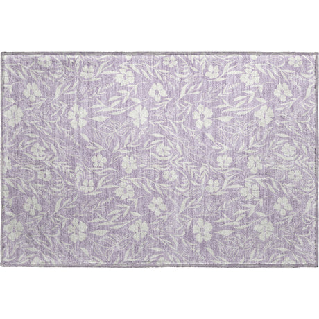 Dalyn Soft Essentials SE4 Transitional Machine Made Purple Rug