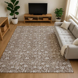 Dalyn Soft Essentials SE4 Transitional Machine Made Brown Rug