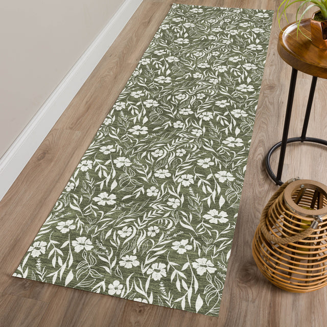Dalyn Soft Essentials SE4 Transitional Machine Made Green Rug