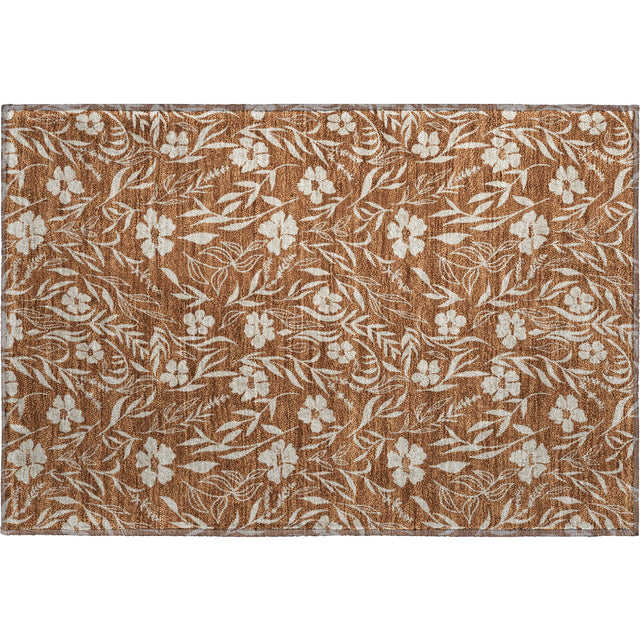 Dalyn Soft Essentials SE4 Transitional Machine Made Orange Rug