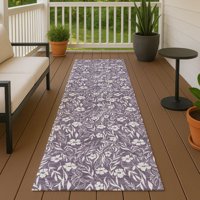 Dalyn Soft Essentials SE4 Transitional Machine Made Purple Rug