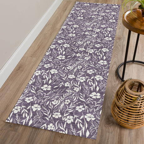 Dalyn Soft Essentials SE4 Transitional Machine Made Purple Rug