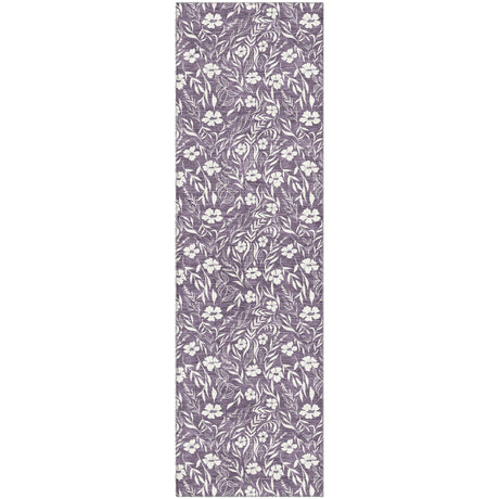 Dalyn Soft Essentials SE4 Transitional Machine Made Purple Rug