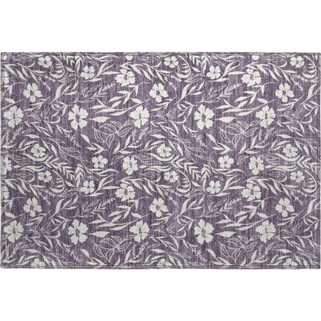 Dalyn Soft Essentials SE4 Transitional Machine Made Purple Rug