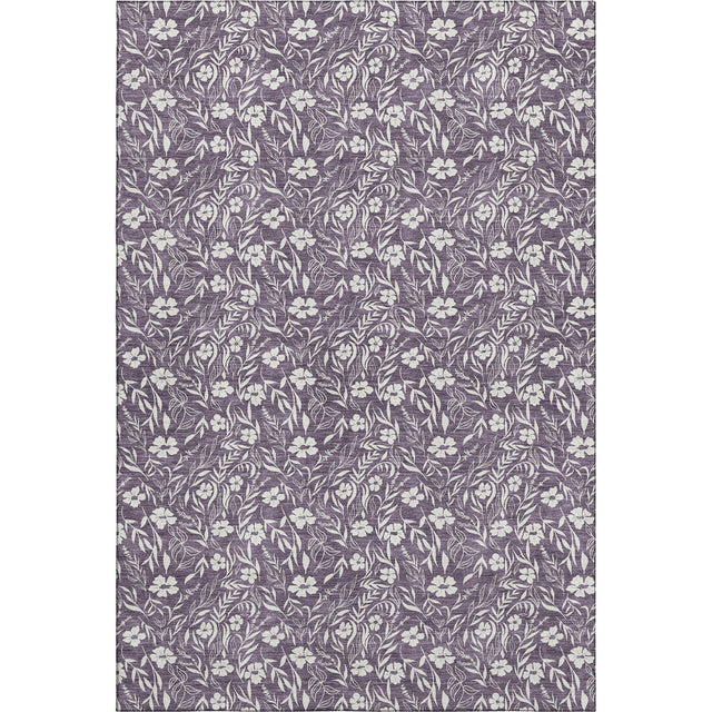 Dalyn Soft Essentials SE4 Transitional Machine Made Purple Rug