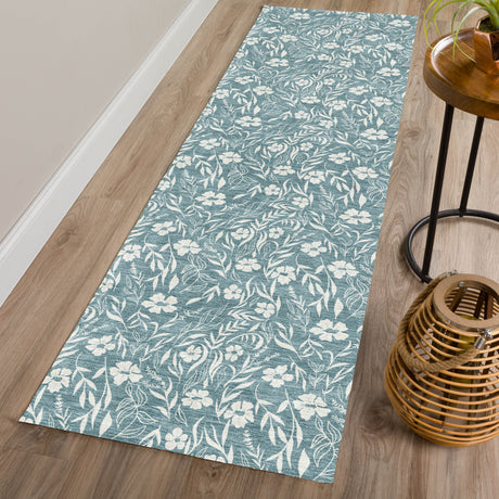 Dalyn Soft Essentials SE4 Transitional Machine Made Teal Rug