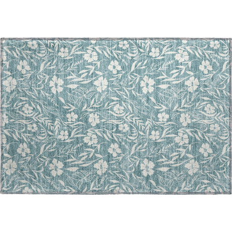 Dalyn Soft Essentials SE4 Transitional Machine Made Teal Rug