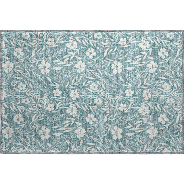 Dalyn Soft Essentials SE4 Transitional Machine Made Teal Rug