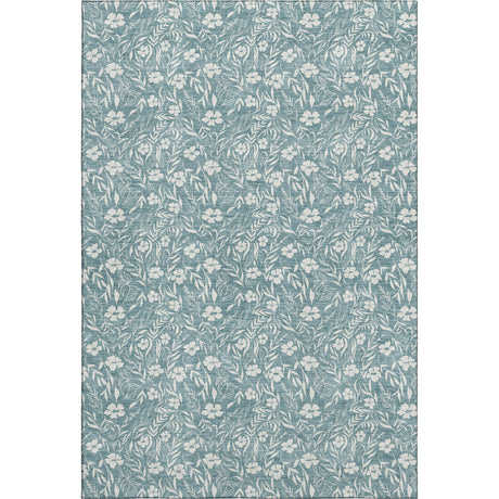 Dalyn Soft Essentials SE4 Transitional Machine Made Teal Rug