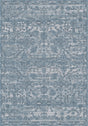 Dynamic Rugs Sequence 18510 Power Loomed Transitional Blue Rug