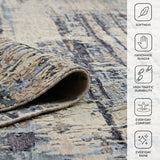 Amer Serena SER-102 Beige area rug - infographic view