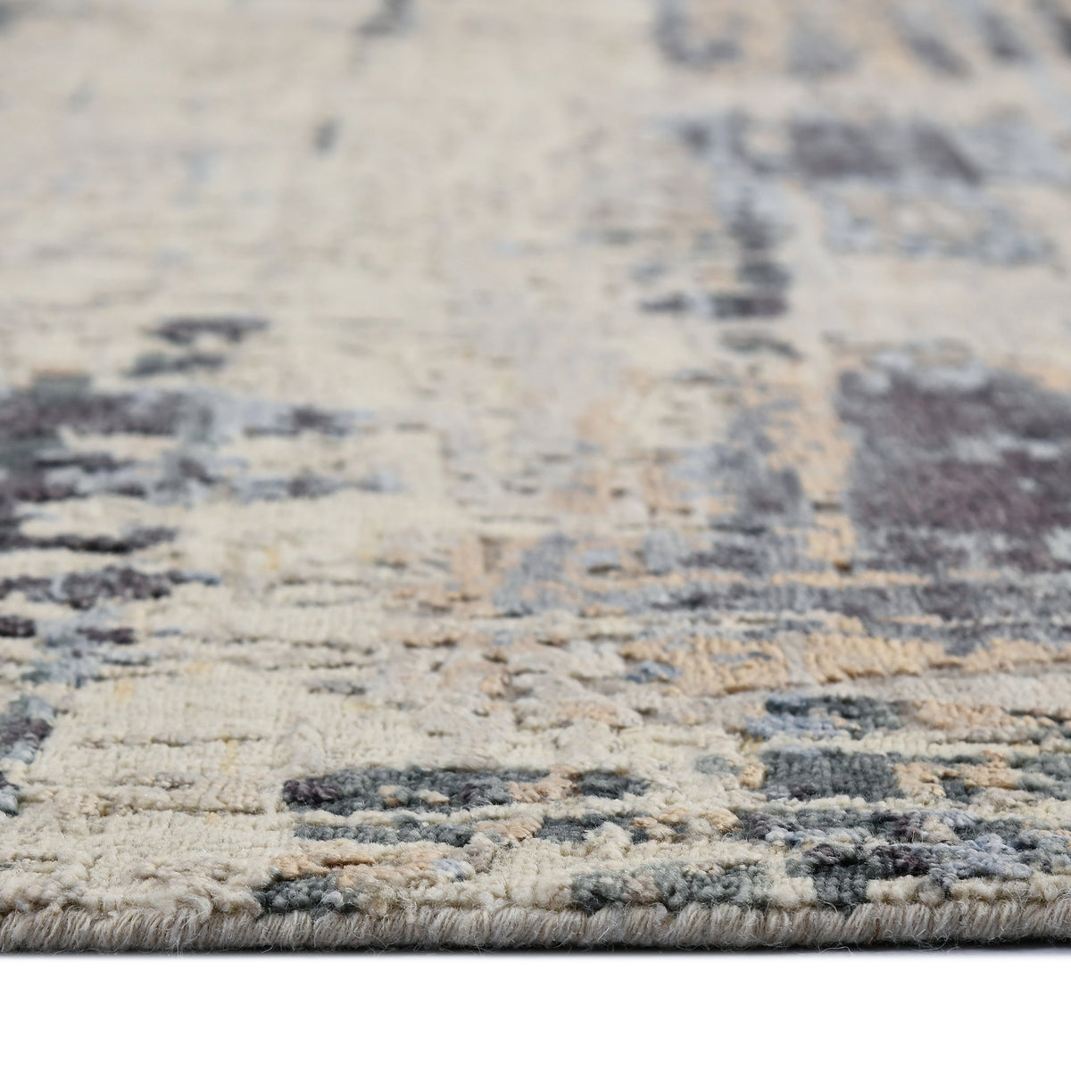 Amer Serena SER-102 Beige area rug - profile view