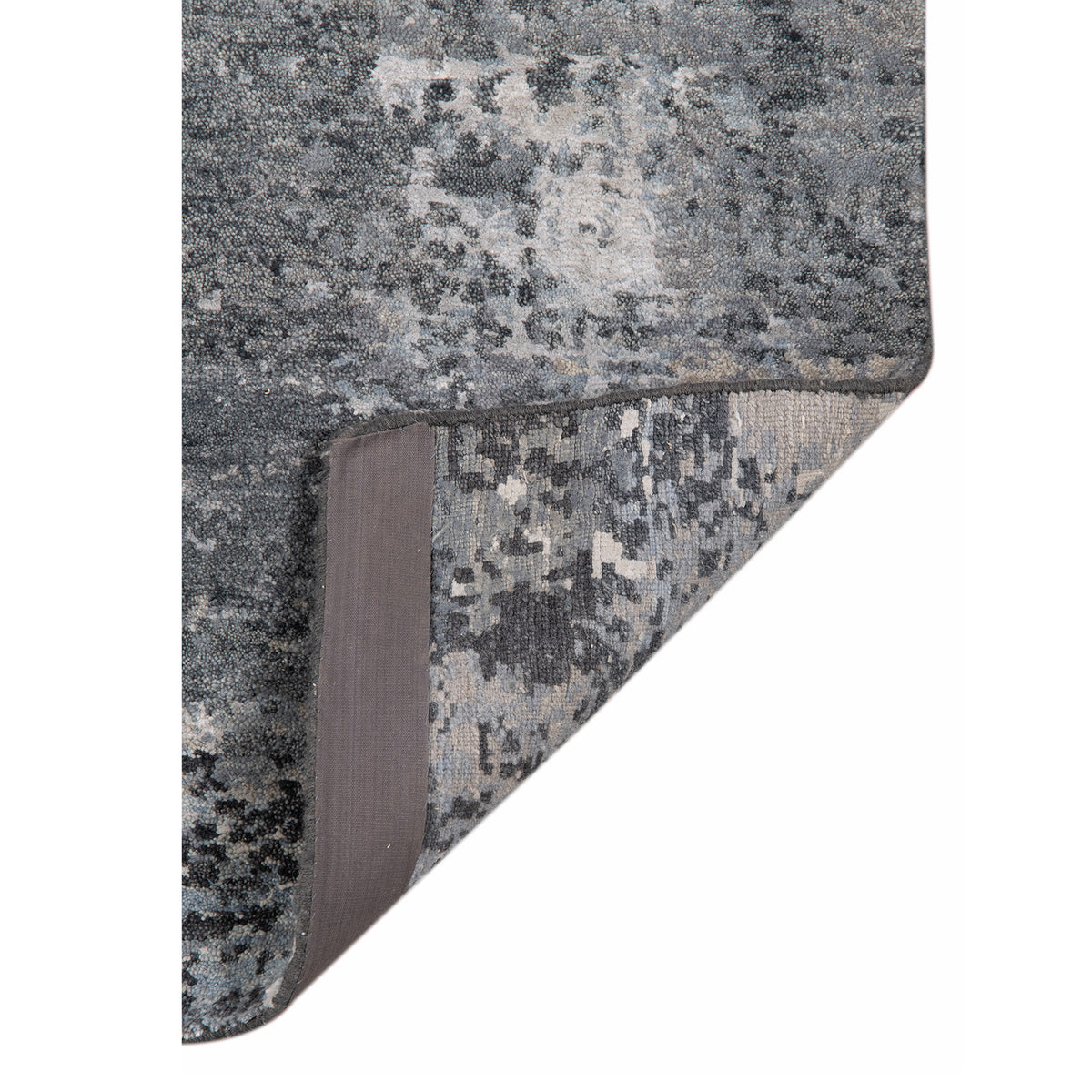Amer Serena SER-12 Charcoal area rug - back view