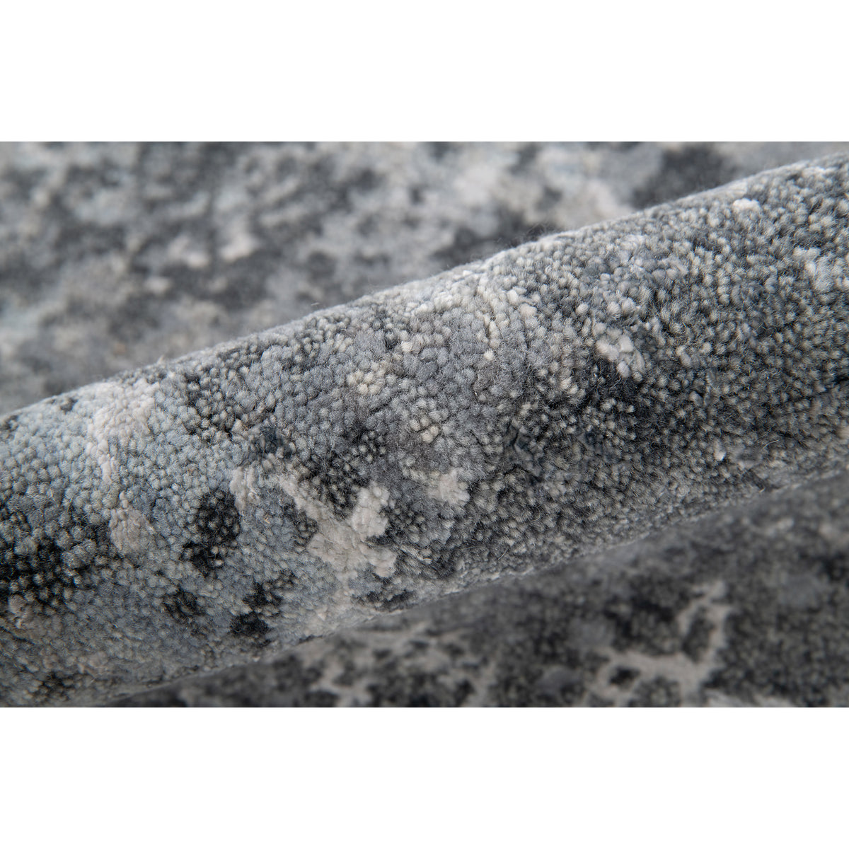 Amer Serena SER-12 Charcoal area rug - color swatch view