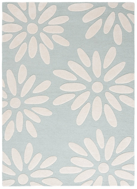 Safavieh Safavieh Kids Sfk914J Teal/Ivory Rug.