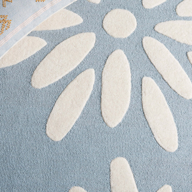 Safavieh Safavieh Kids Sfk914L Light Blue/Ivory Rug.