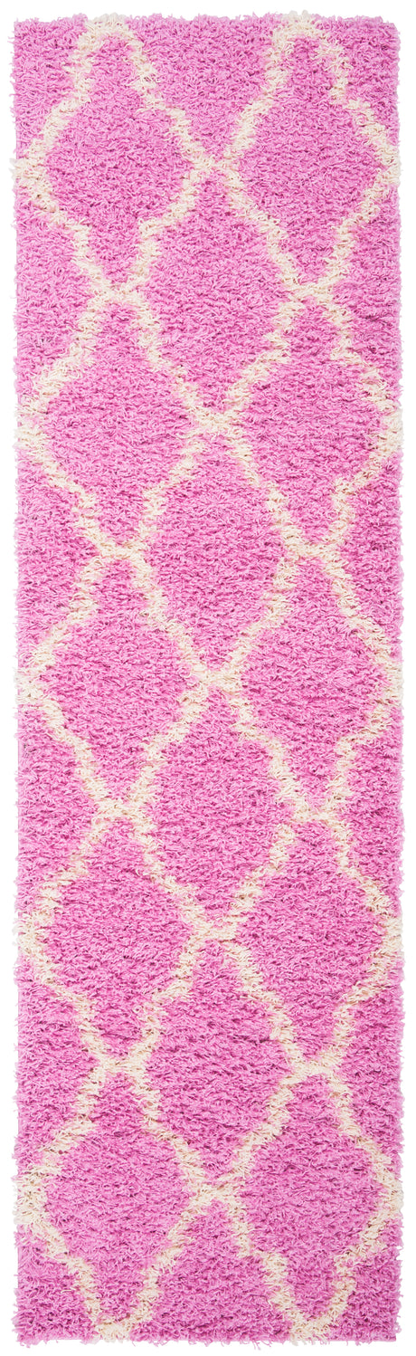 Safavieh Sgd-Dallas Shag Sgds257I Pink/Ivory Rug.