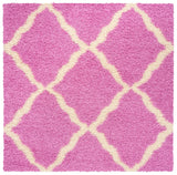 Safavieh Sgd-Dallas Shag Sgds257I Pink/Ivory Rug.