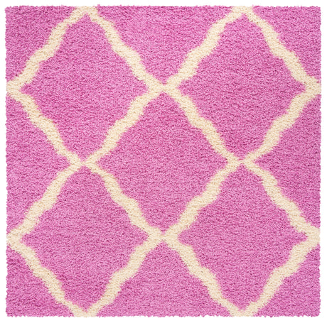 Safavieh Sgd-Dallas Shag Sgds257I Pink/Ivory Rug.