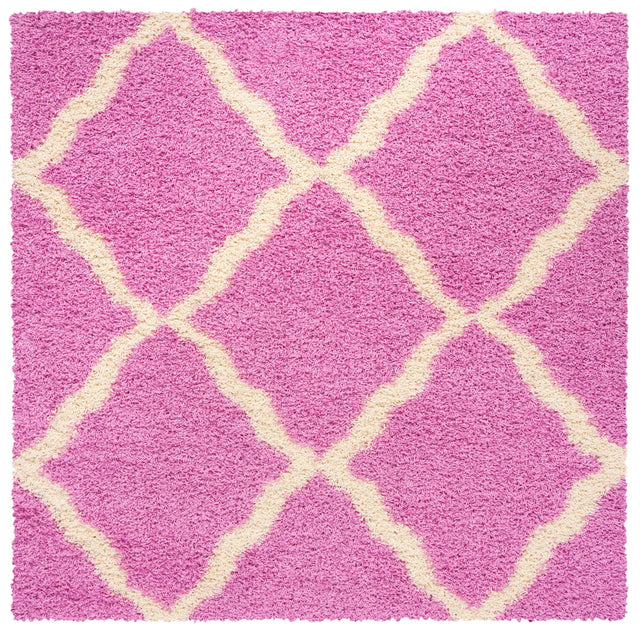 Safavieh Sgd-Dallas Shag Sgds257I Pink/Ivory Rug.