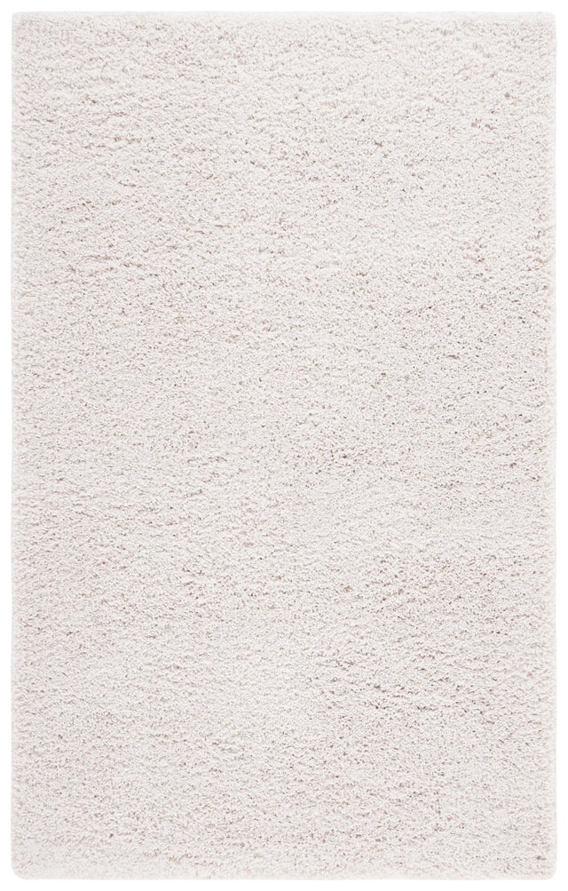 Safavieh Luxe Shag Sgx800A White Rug.