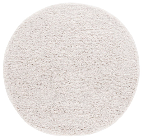 Safavieh Luxe Shag Sgx800A White Rug.