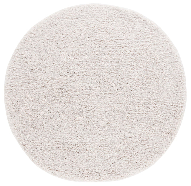 Safavieh Luxe Shag Sgx800A White Rug.