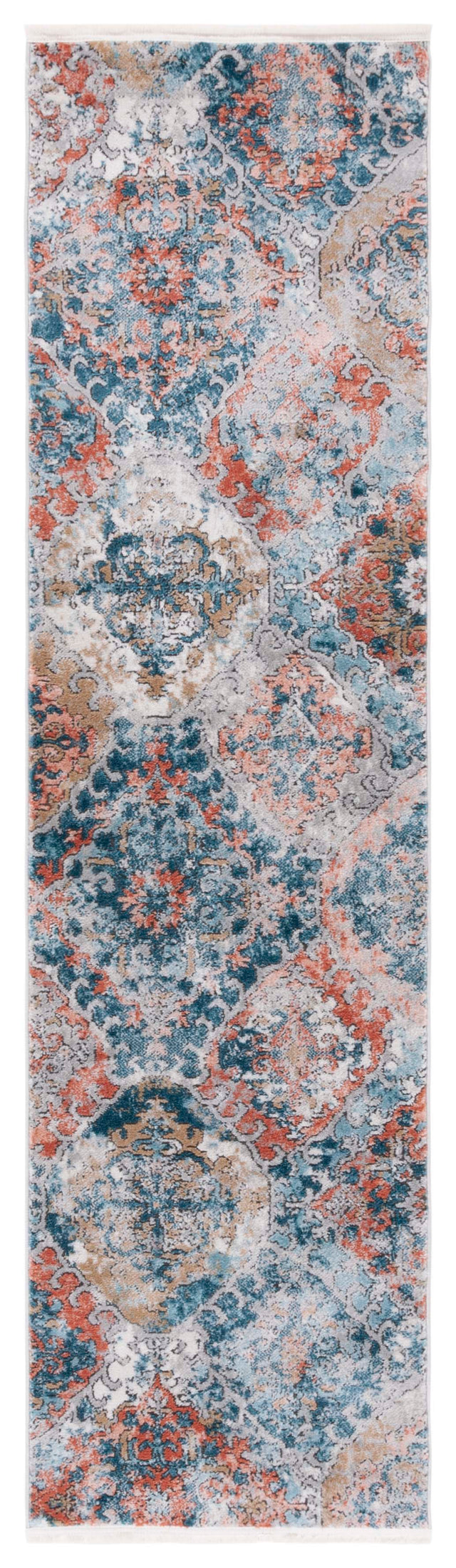 Safavieh Shivan Shv787M Blue/Rose Rug.