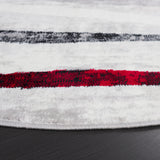 Safavieh Skyler Sky112P Ivory Grey/Red Rug.