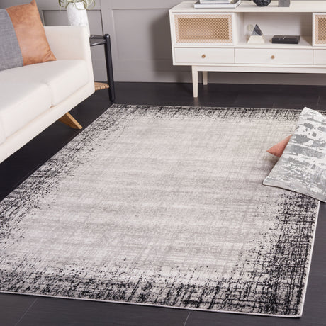 Safavieh Skyler Sky113A Ivory Grey/Black Rug.