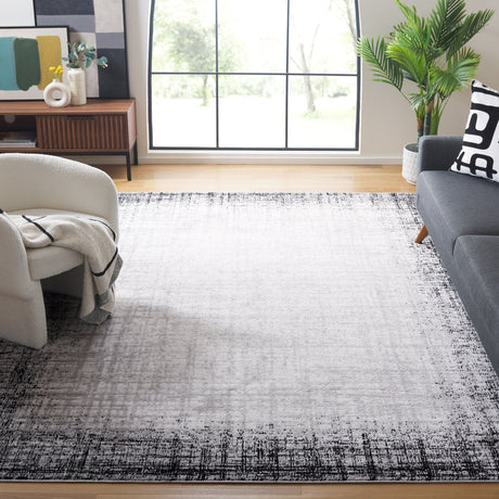 Safavieh Skyler Sky113A Ivory Grey/Black Rug.