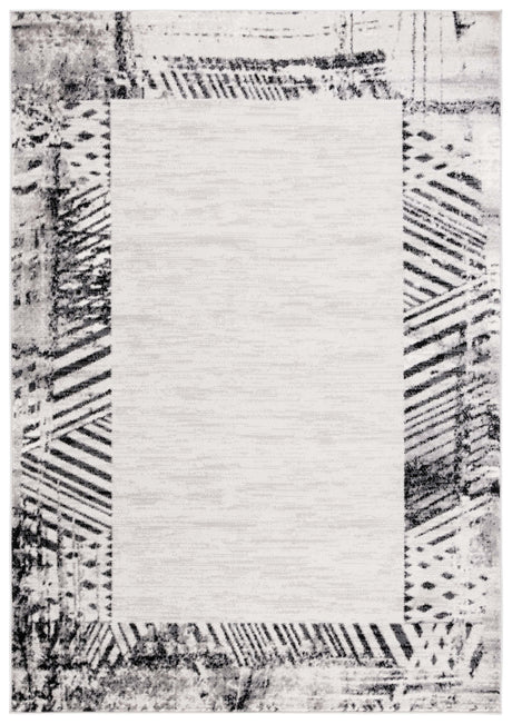 Safavieh Skyler Sky114A Ivory Grey/Black Rug.