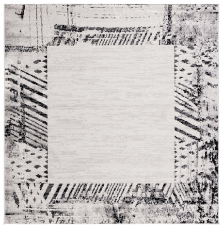 Safavieh Skyler Sky114A Ivory Grey/Black Rug.