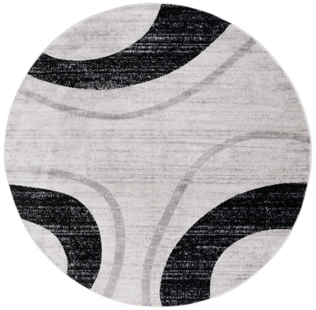 Safavieh Skyler Sky115A Ivory Grey/Black Rug.