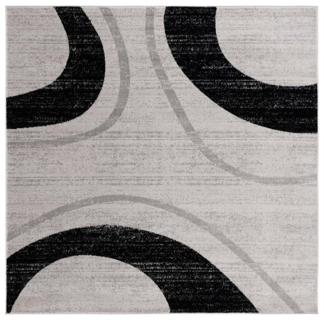 Safavieh Skyler Sky115A Ivory Grey/Black Rug.