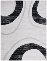 Safavieh Skyler Sky115A Ivory Grey/Black Rug.