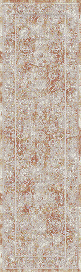 Dynamic Rugs Skyler 6711 Grey/Copper Rug - runner view