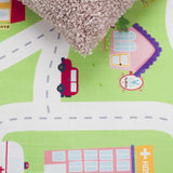 Safavieh Santa Monica Kids Smk100Y Light Green Rug.