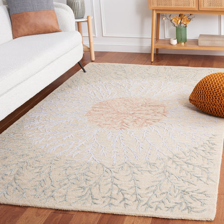 Safavieh Soho Soh257B Beige/Grey Rug.