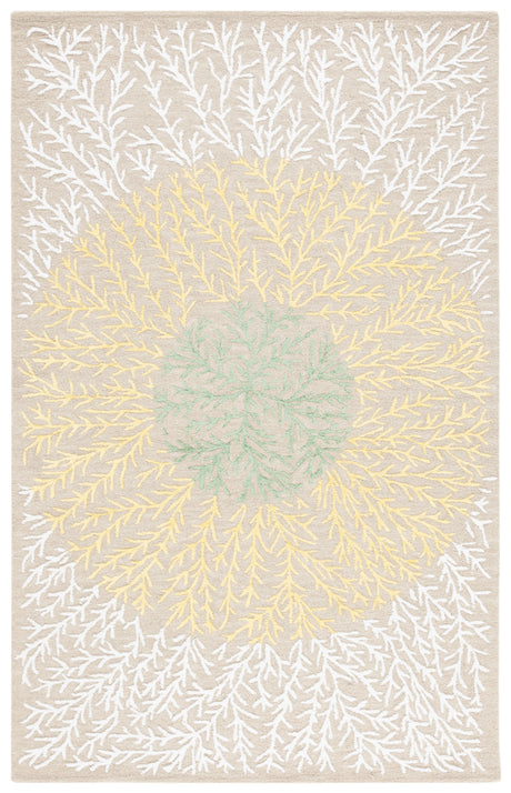 Safavieh Soho Soh257D Beige/Yellow Rug.