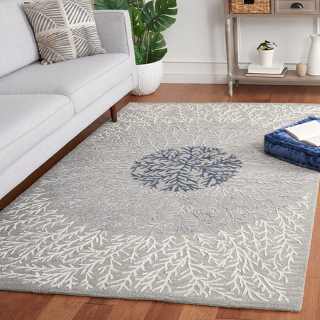 Safavieh Soho Soh257F Grey/Ivory Rug.