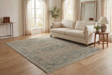Dynamic Rugs Solace 17922 Power Loomed Traditional Cream/Beige/Navy Rug