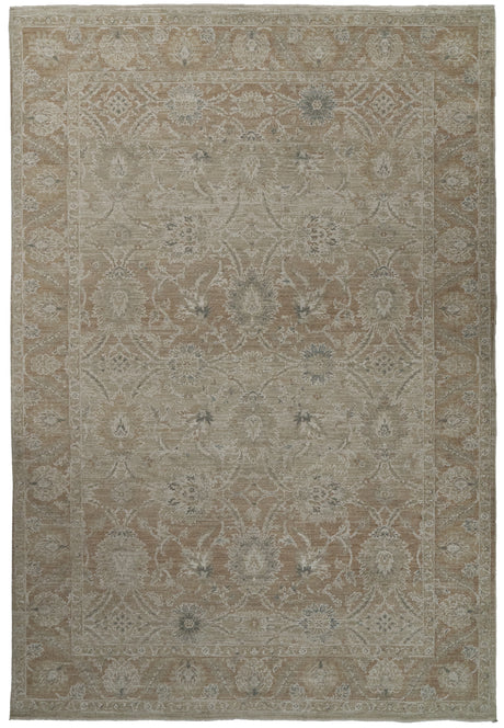 Dynamic Rugs Solace 17922 Power Loomed Traditional Cream/Grey/Rust Rug