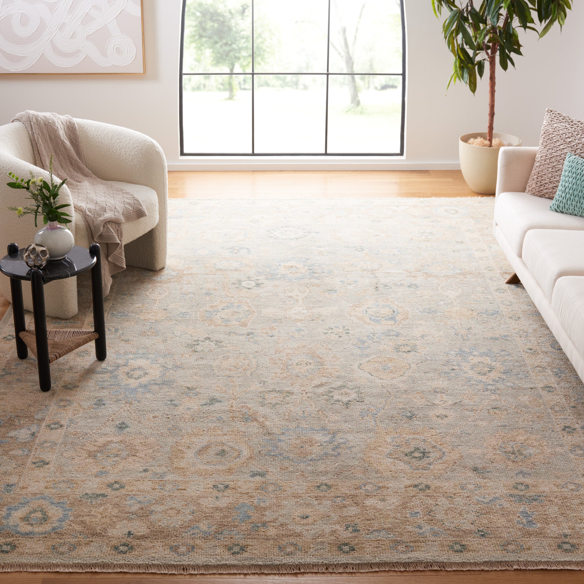 Safavieh Samarkand Srk122D Grey/Gold Area Rug